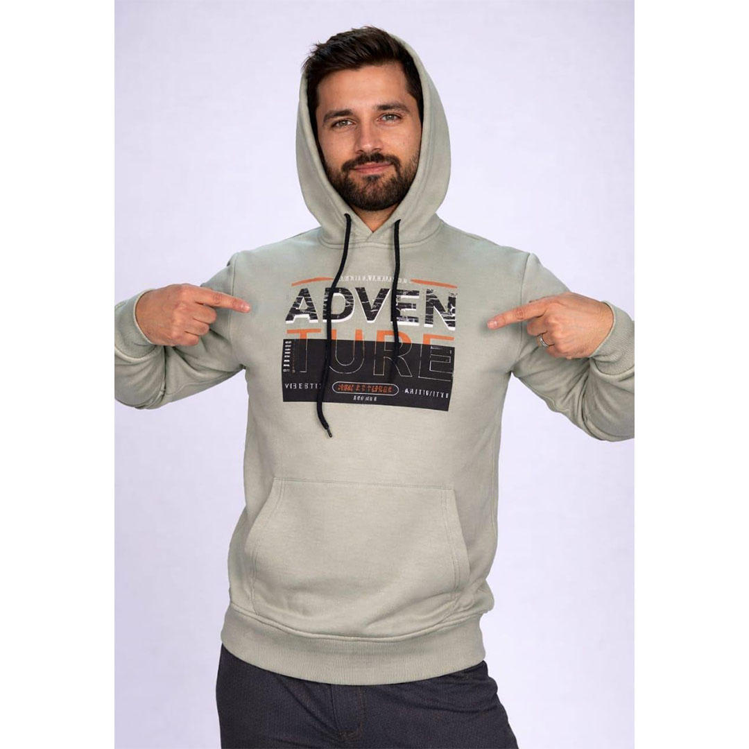 هودي ميلتون رجالي مطبوع - Adventure