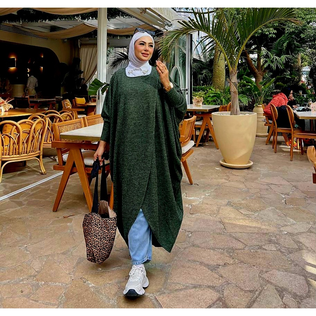 بونشو شتوي كاجوال موديل شيري