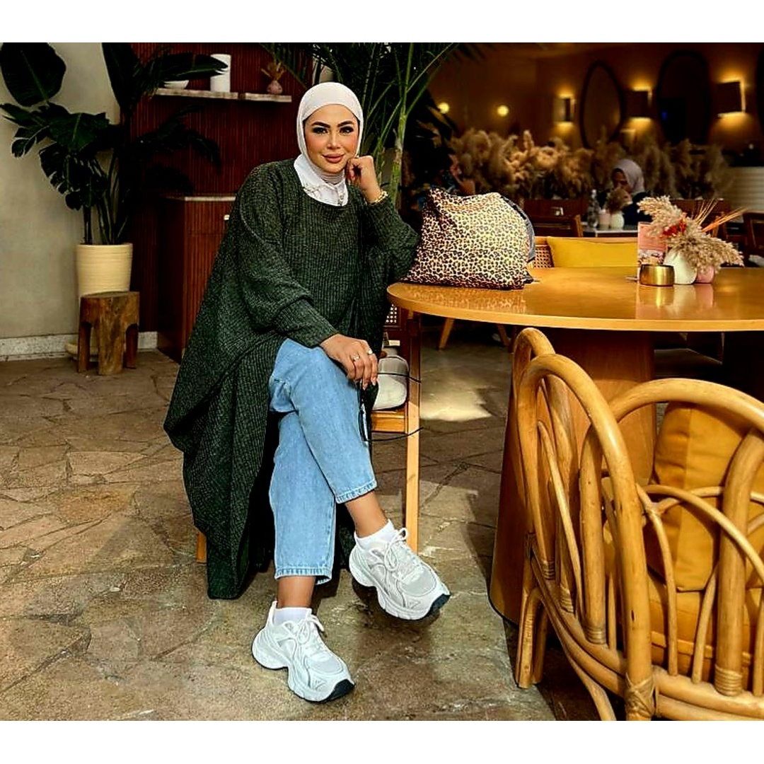 بونشو شتوي كاجوال موديل شيري