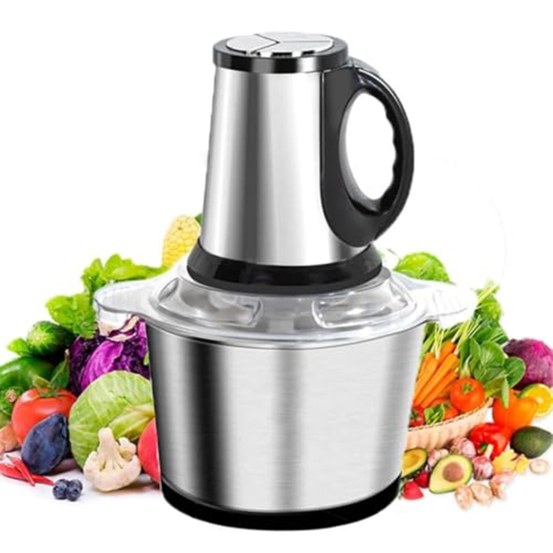 أوشن كبة فرم استانلس - 3 لتر - 300 وات - فضي