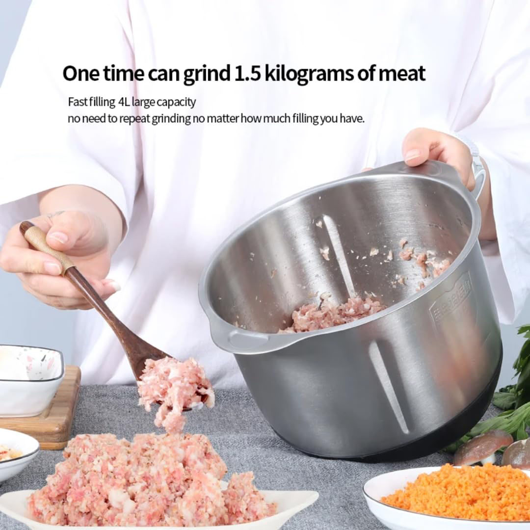 أوشن كبة فرم استانلس - 5 لتر - 5 سرعات - 350 وات - أسود