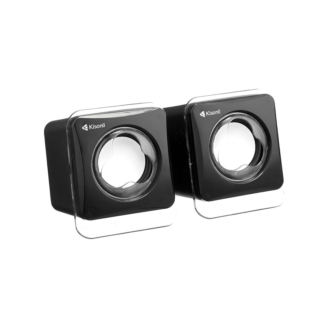 نظام سماعات V410 Multimedia 2.0 USB - أسود