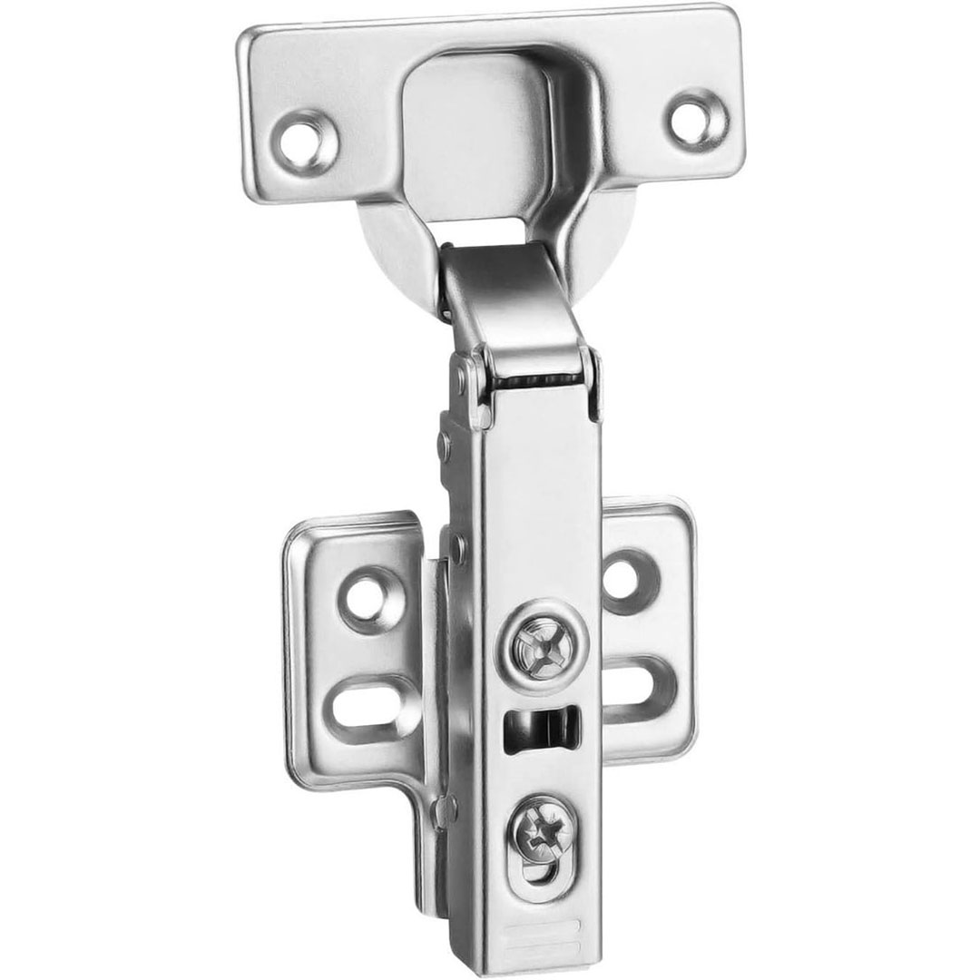 زاوية مطبخ مفصلة - 90 درجة - فولاذ مقاوم للصدأ - 2 قطعة