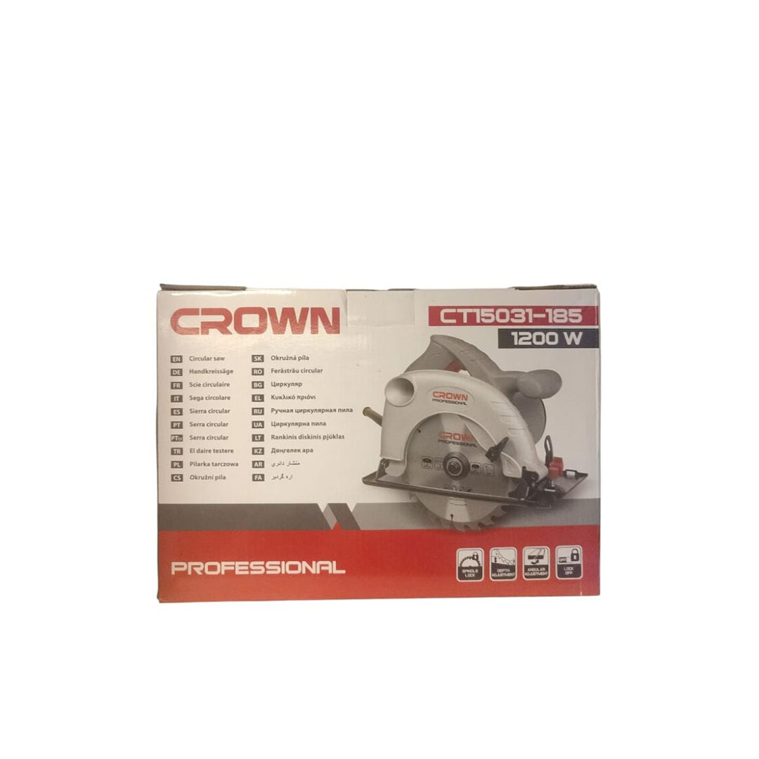 منشار دائري من كراون - 185 مم - 1200 وات