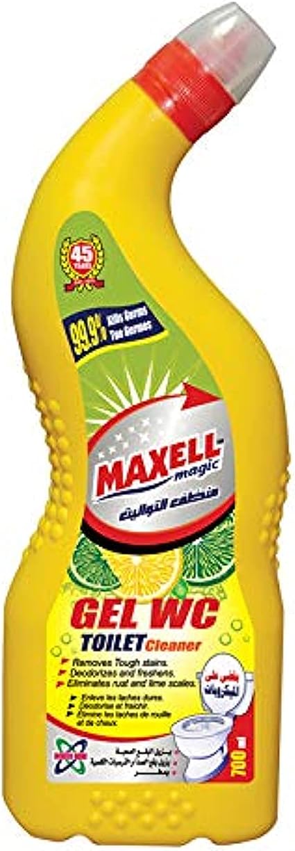 Maxell Magic منظف تواليت برائحه الليمون - 700 مل