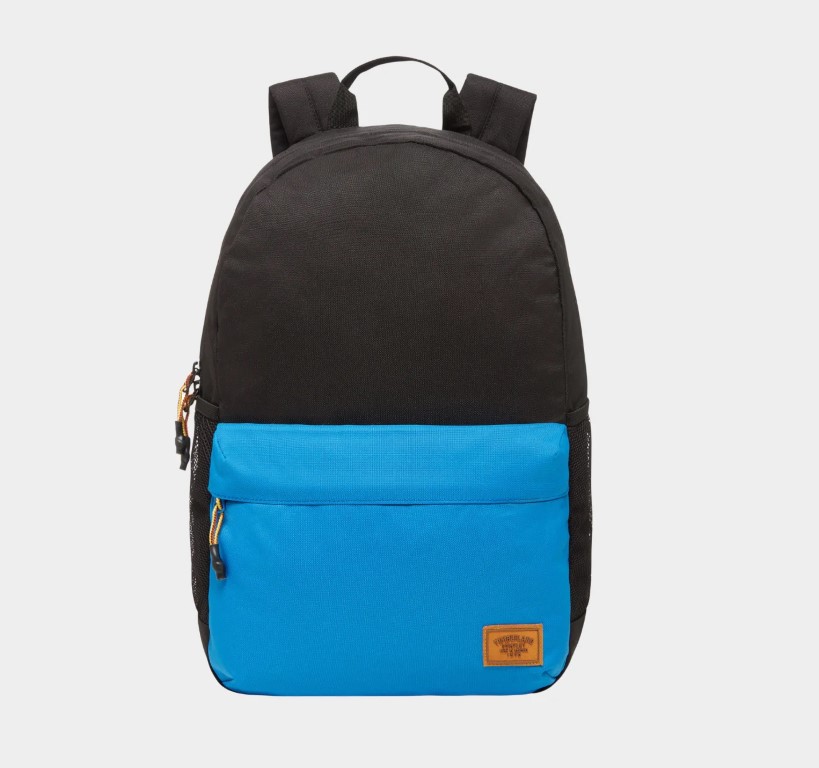 Timberland شنطة ظهر للجنسين - أسود/أزرق