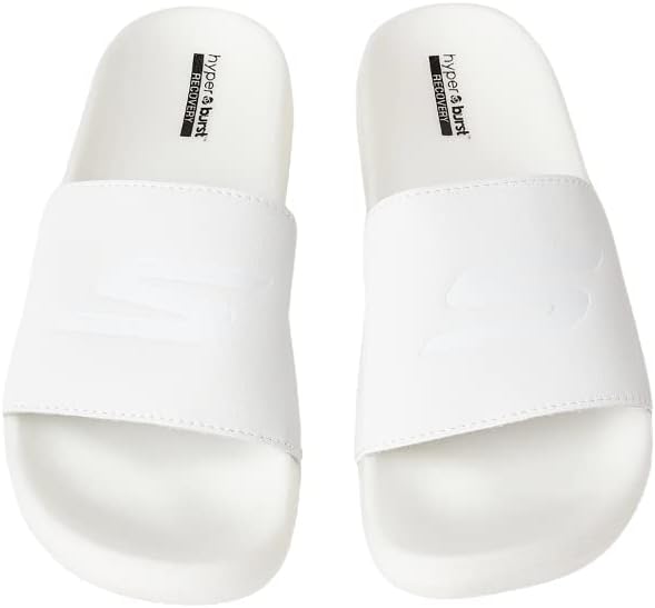 Skechers شبشب رياضي للرجال - أبيض - 220230-WHT