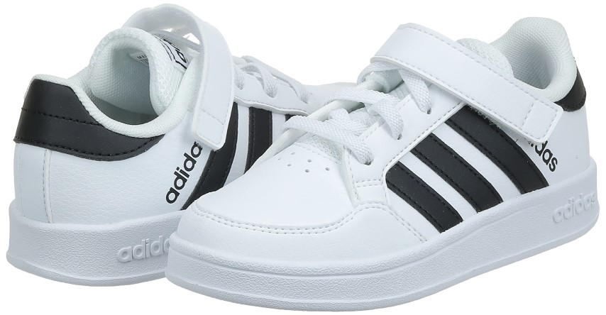 Adidas جزمة للأطفال رياضية - أبيض/أسود - FZ0106