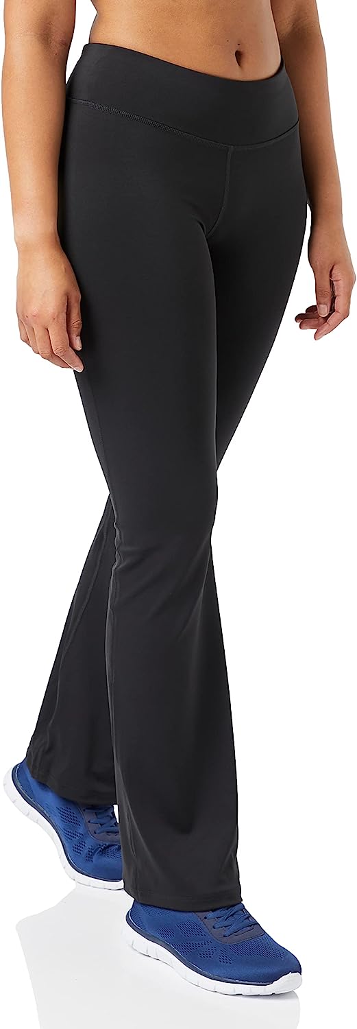 Reebok بنطلون رياضي حريمي - أسود - GS1957