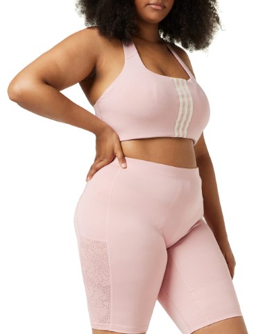 Adidas سبورت برا حريمي - بينك - HC5373