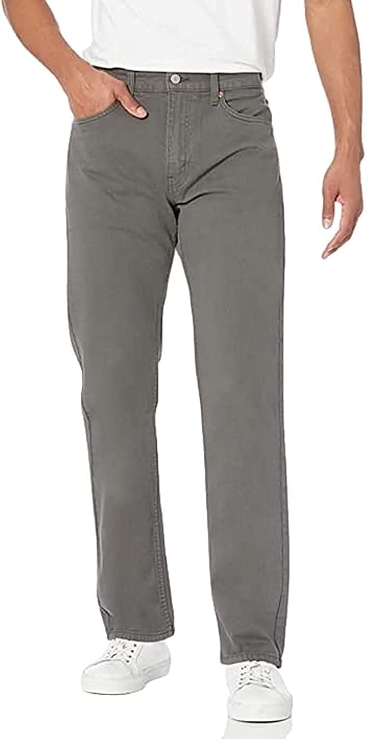 Levi's 505 Straight - جينز رجالي - رمادي - 00505-2290