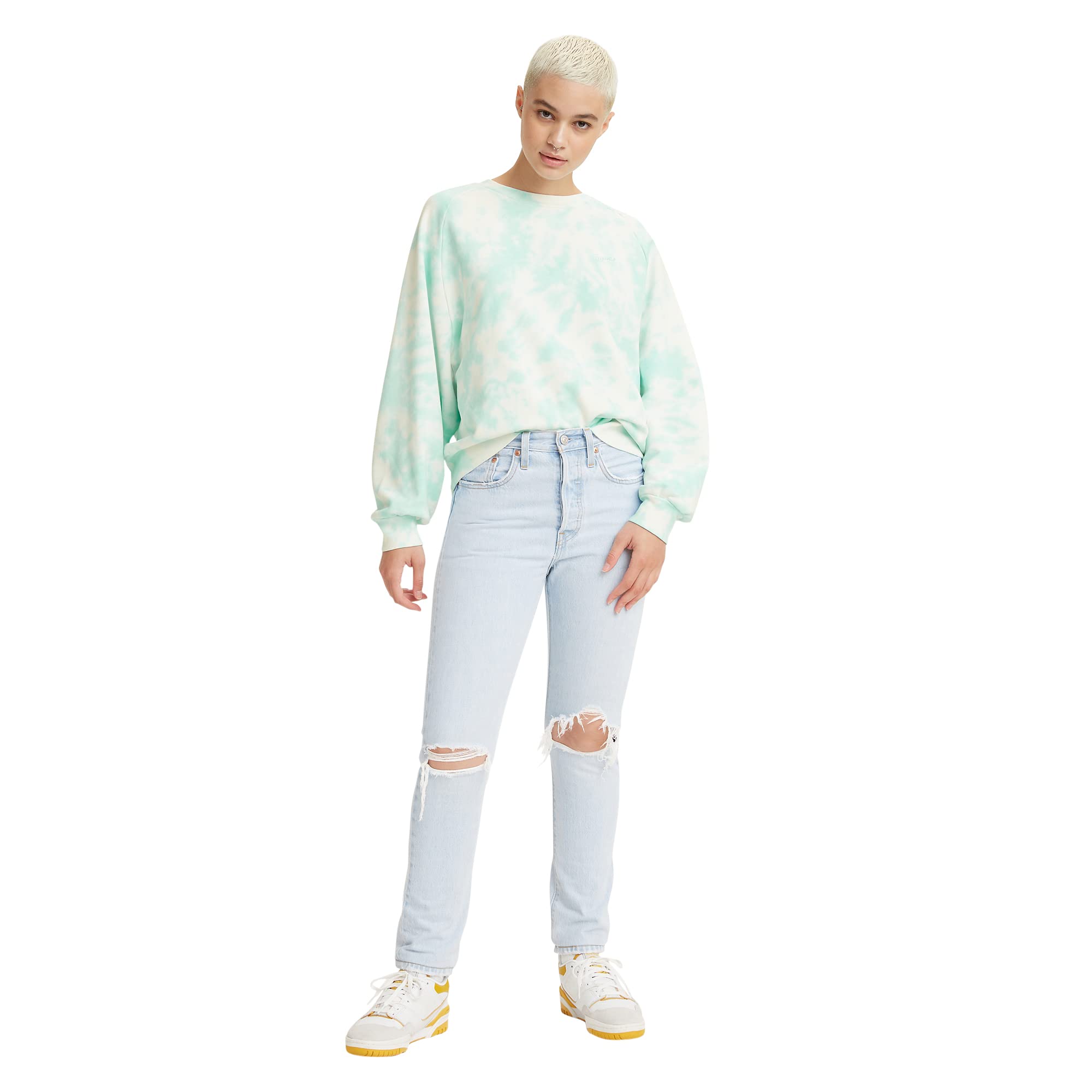 Levis 501 Skinny - جينز حريمي - أزرق فاتح - 29502-0218