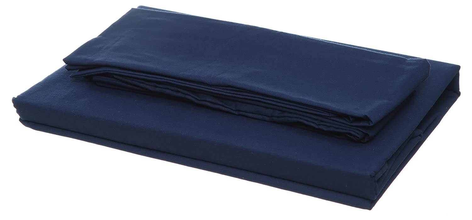 Nice Home طقم ملاية سرير - 3 قطع - كحلي