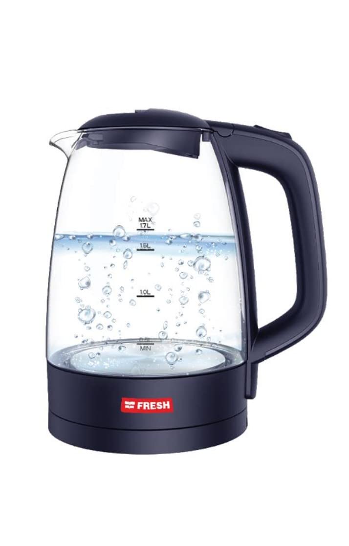 Fresh غلاية مياه كهربائيه - 1.7 لتر - متعدد لألوان - EGK17000