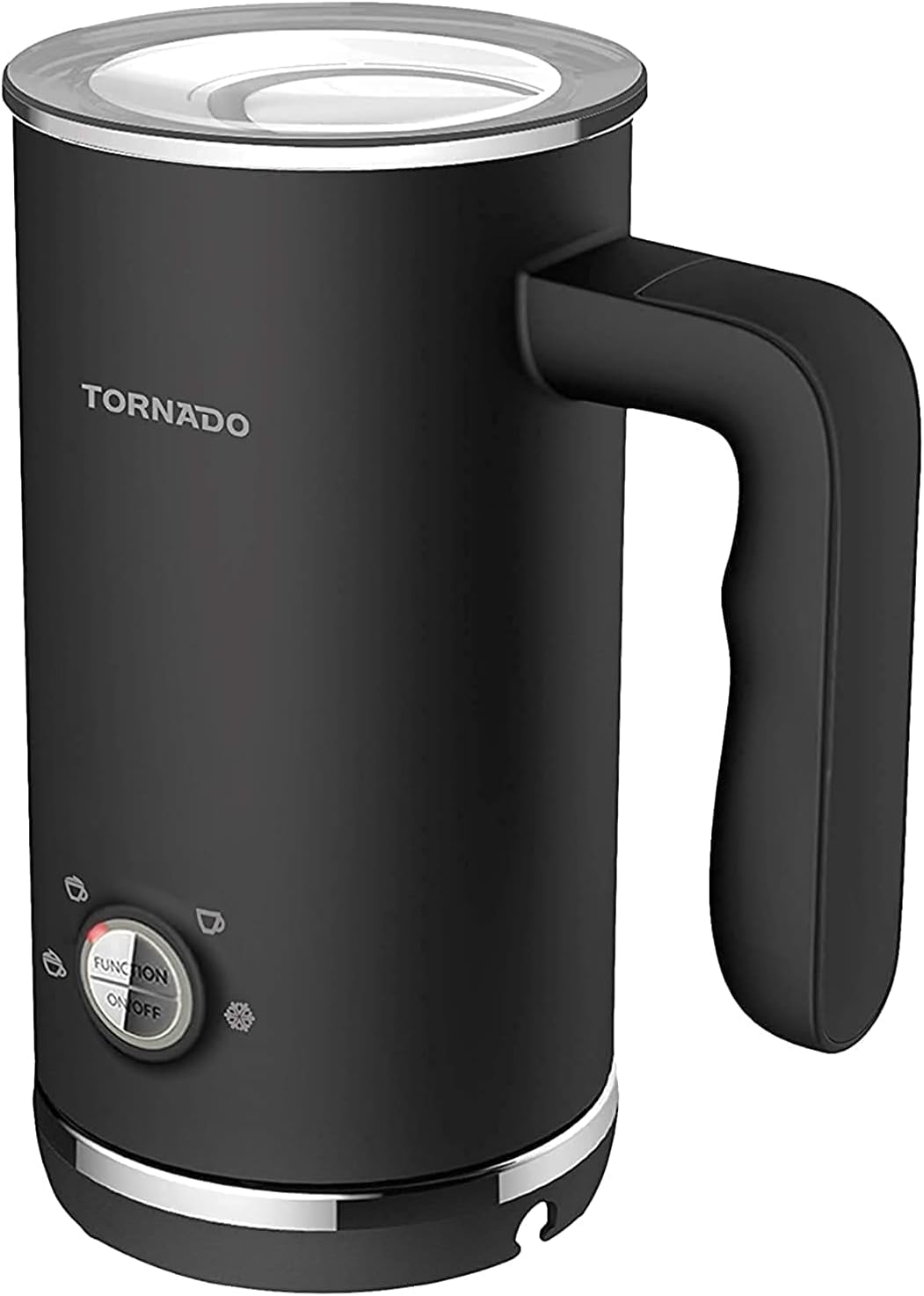 Tornado ماكينة صنع رغوة الحليب 600 وات - أسود - TKMF-600