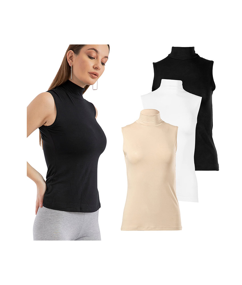 Carina بلوزه حريمي برقبه - 3 قطع