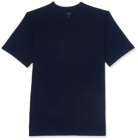 Cool فانلة داخلية نص كم رجالي - كحلي