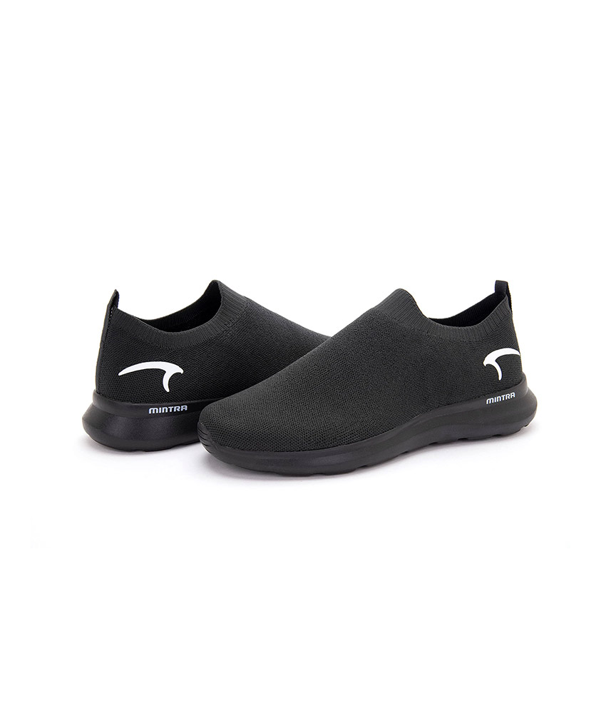 Mintra سنيكرز رجالي كاجوال - أسود