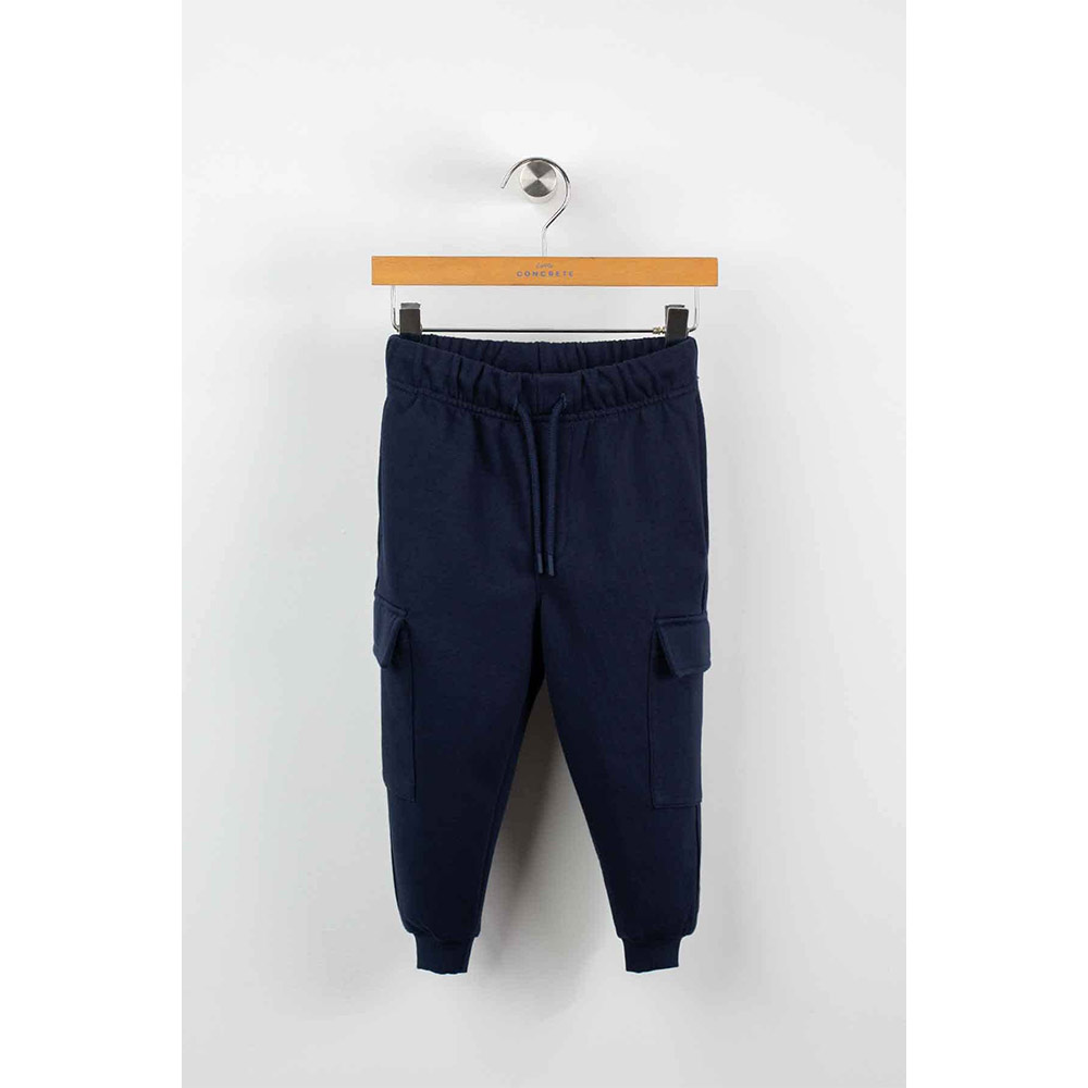 Concrete سويت بانتس رياضي اولادي - كحلي