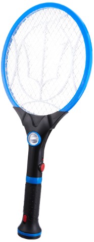 مضرب ناموس وذباب قابل للشحن - أزرق - LTD-308