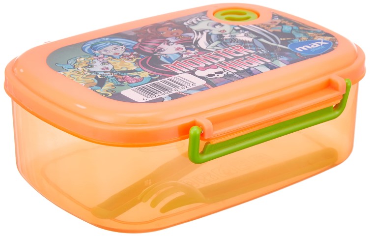 Max Plast لانش بوكس للاطفال - برتقالي