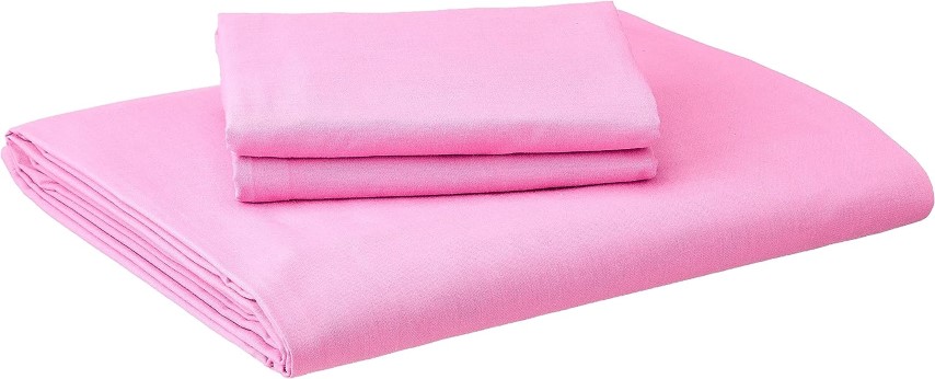 Nice Home طقم ملاية سرير 200*200 - بينك