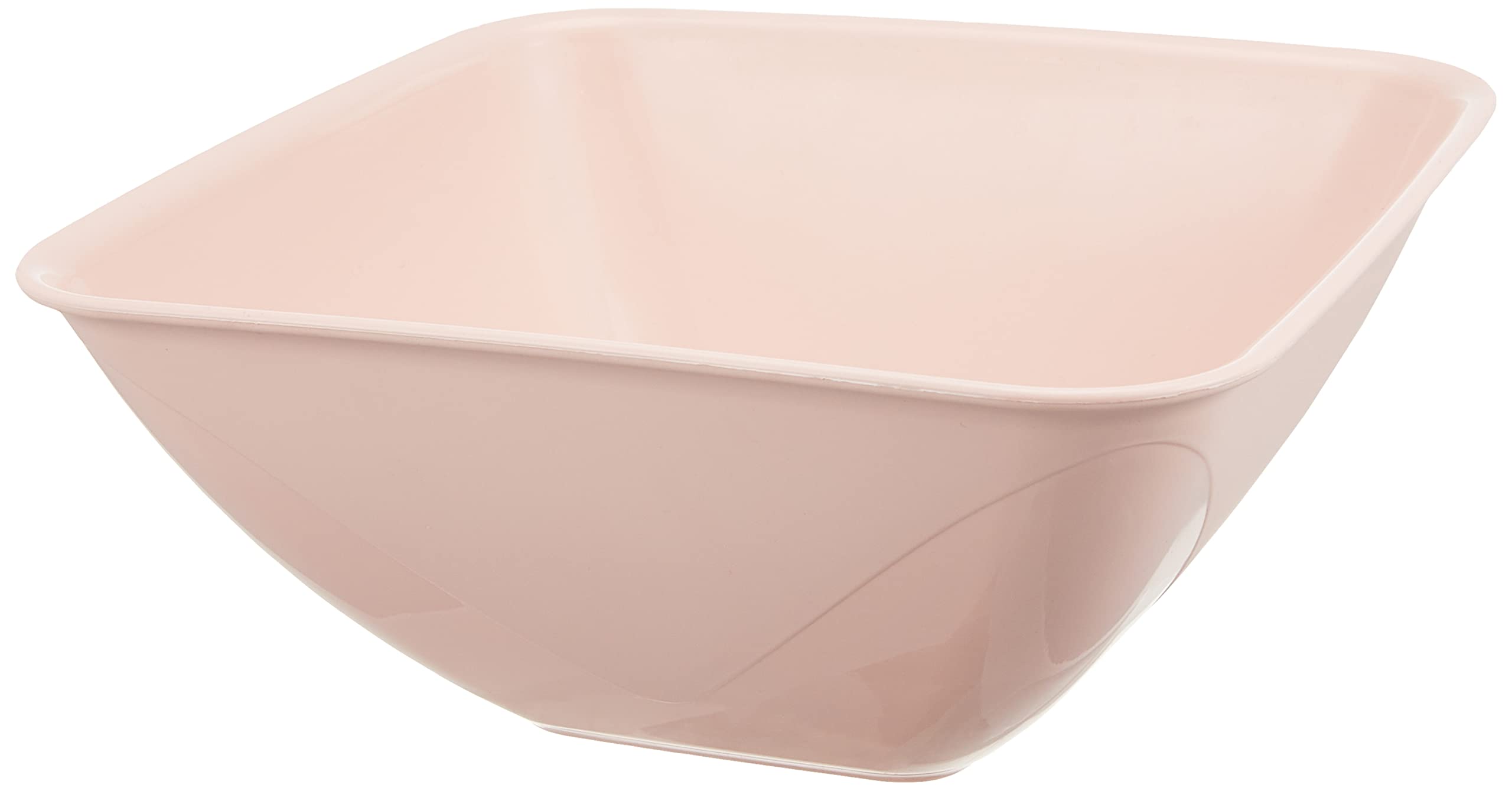 Bager بولة وسط بلاستيك مربعة - 3000 مل - بينك BG-305