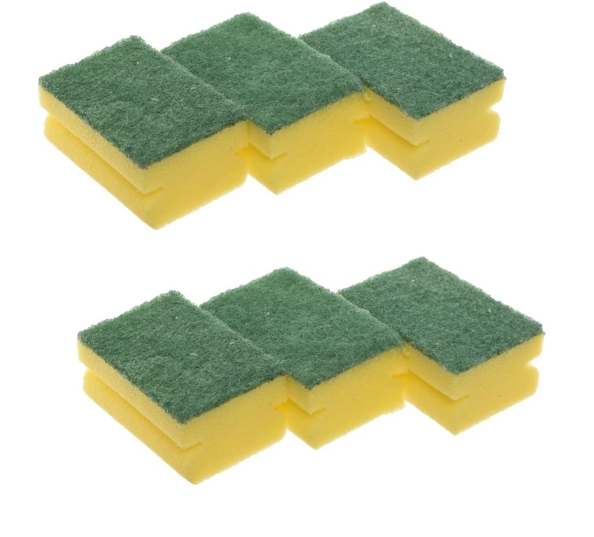 اسفنجة تنظيف مواعين - 6 قطع