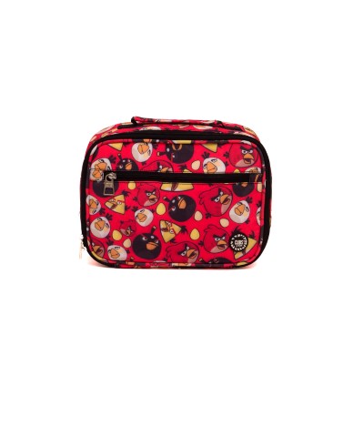 لانش باج بشكل كرتون - أحمر