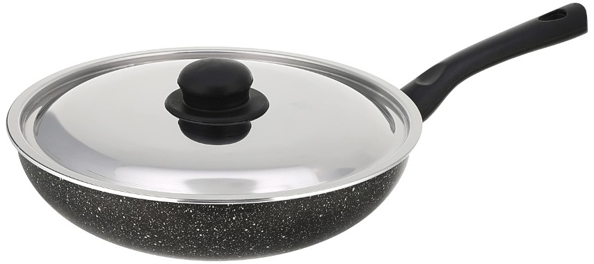 Lazord طاسة جرانيت غويطة - 28 سم - أسود