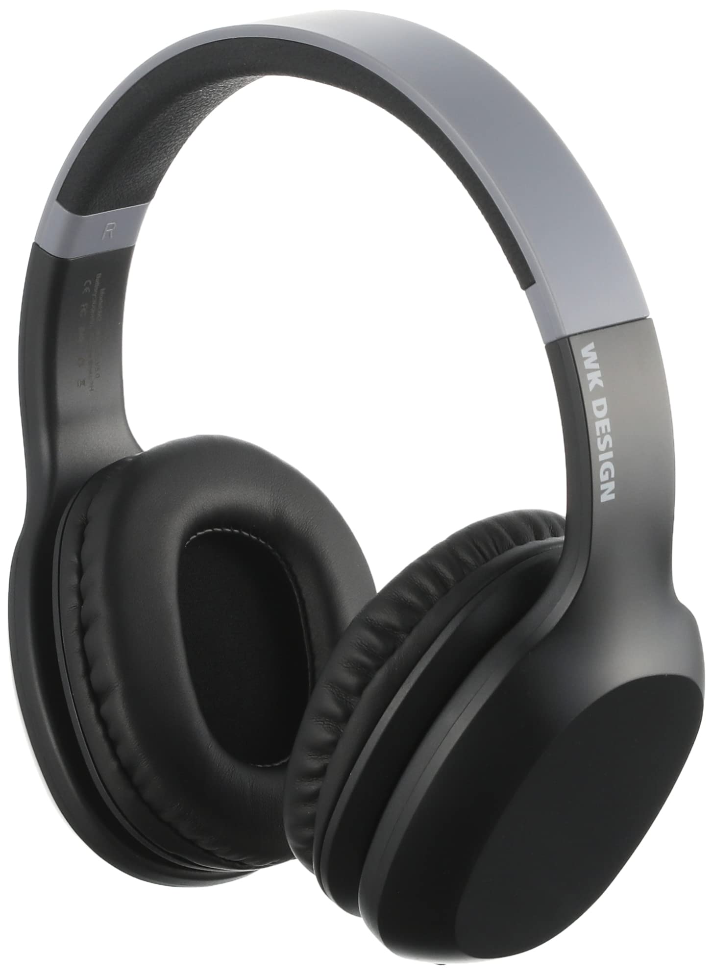 WK Design سماعة بلوتوث فوق الاذن - رمادي - M2