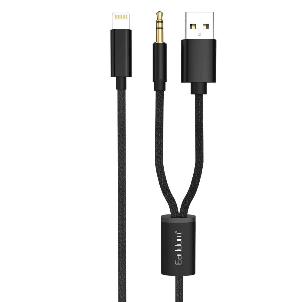 earldom كابل AUX ستيريو - أسود - ET-AUX43