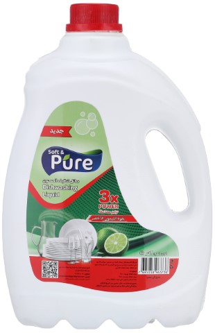 Soft & Pure صابون سائل لغسيل الاطباق - 2 لتر
