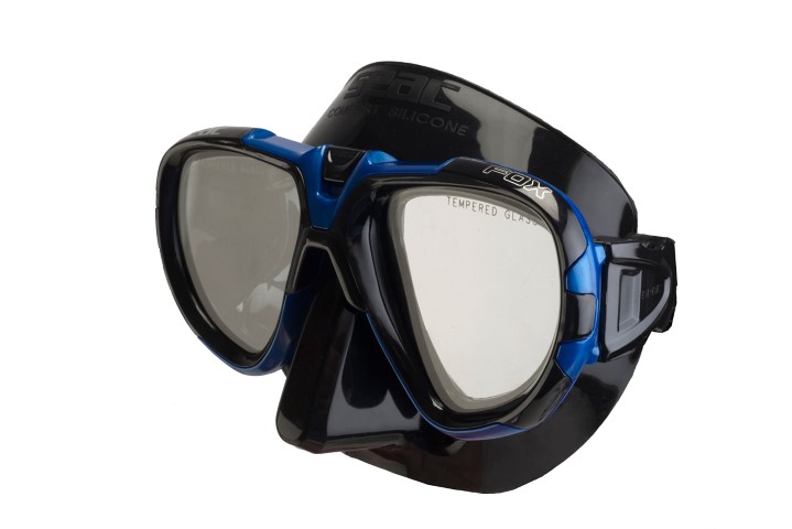 SEAC SUB قناع اسنوركلينج للغطس - أسود