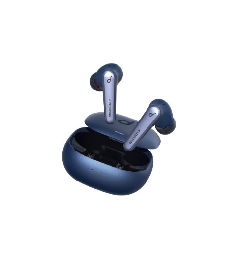 Anker سماعة أذن لاسلكيه - أزرق - A3951031