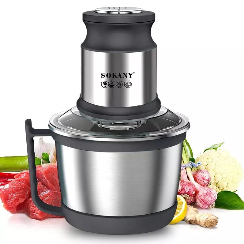 Sokany مطحنة ستانلس ستيل - 3 لتر - SK-7027