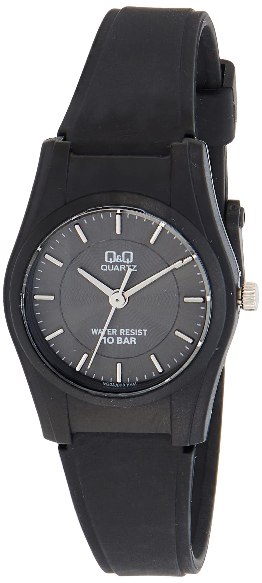 ساعة حريمي - 25 ملم - أسود - VQ03J008Y
