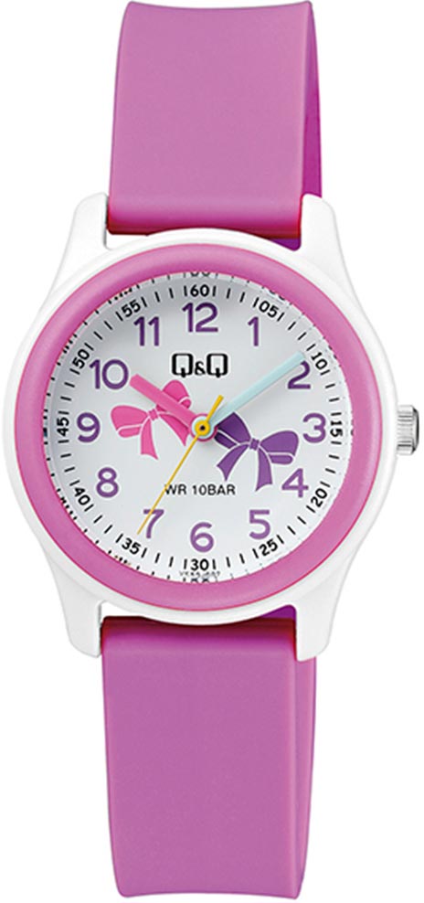 Q&Q VS59J002Y ساعة للأطفال - 30 ملم - بينك