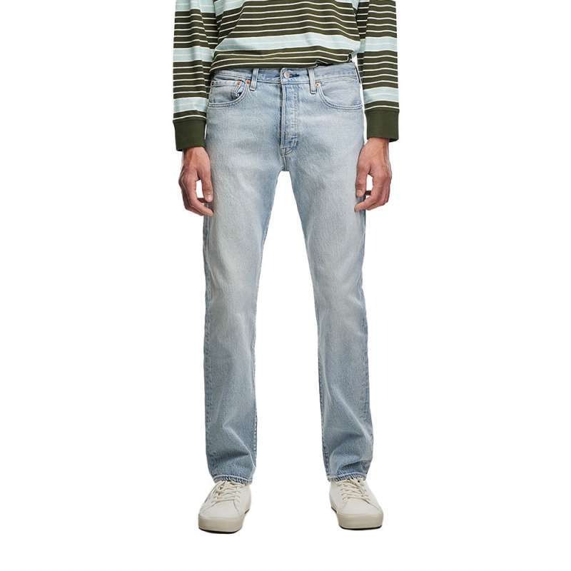 Levi's 501 Straight - جينز رجالي - أزرق فاتح - 00501-3275