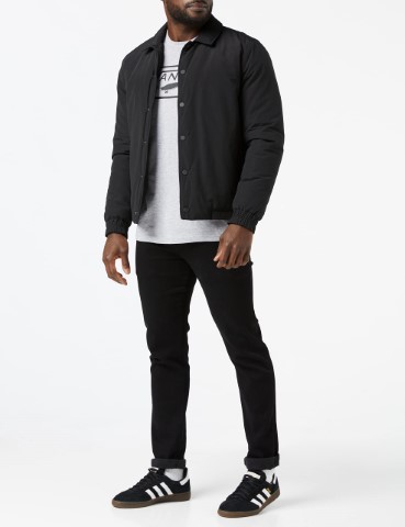 تيشيرت فانس كاجوال رجالي - رمادي - VN000QN8ATH