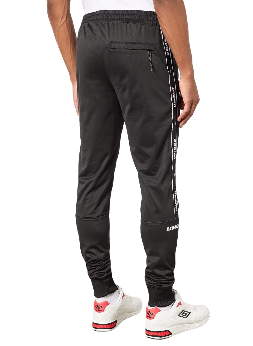 Umbro بنطلون رياضي برباط للرجال - أسود - 66044U -060