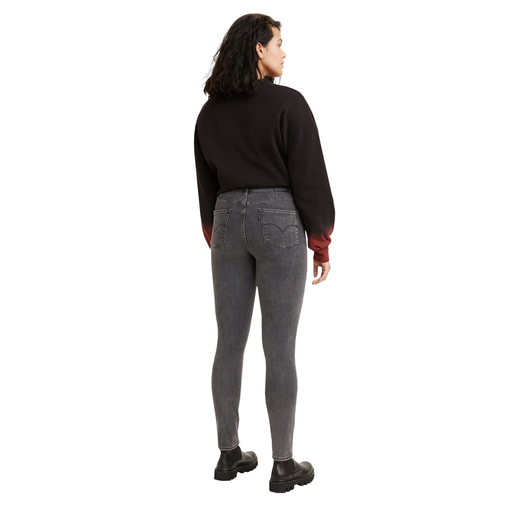 Levi's 721 Skinny - جينز حريمي - رمادي غامق - 18882-0354