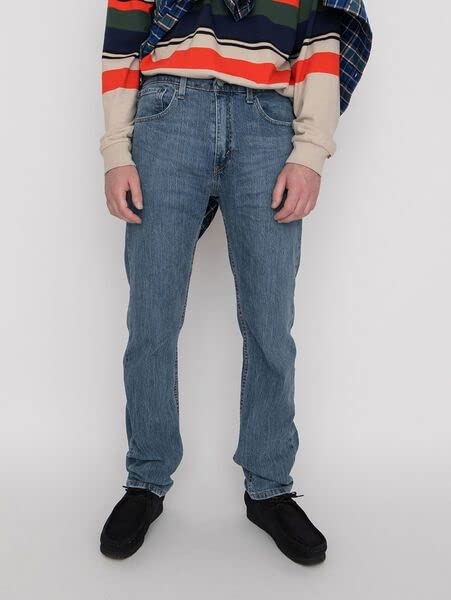 Levi's 505 Straight - جينز رجالي - أزرق غامق - 00505-2337