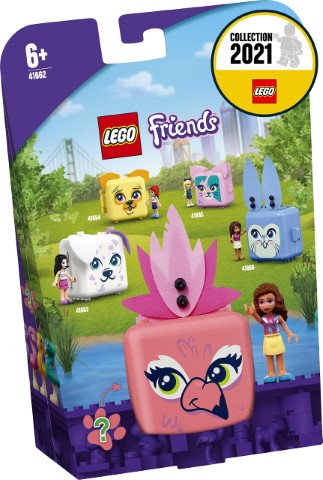 LEGO لعبة مكعب فلامنجو اوليفيا - 41662
