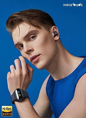 Wearbuds سماعة لاسلكية 2*1 مع ساعة - اسود - AI-W20