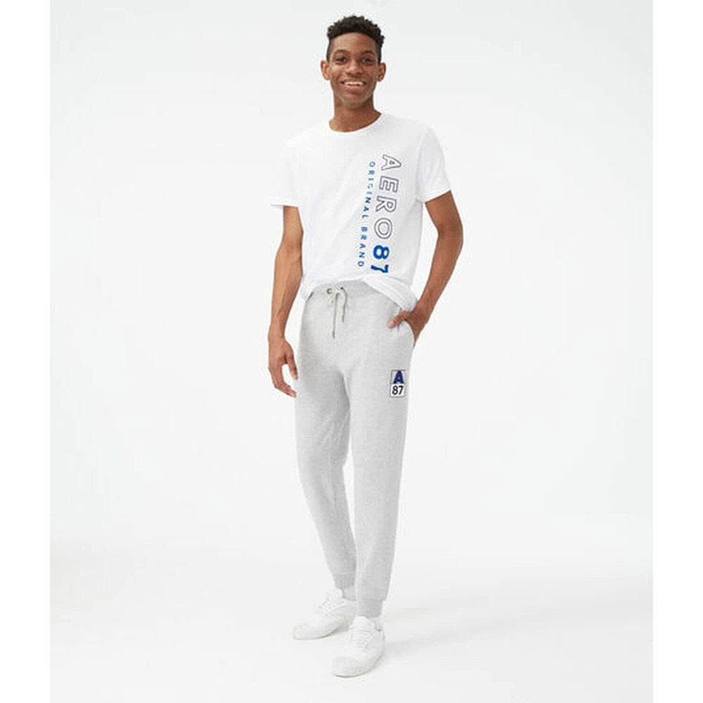 AEROPOSTALE سويت بانتس رجالي - رمادي فاتح - 8336F21A