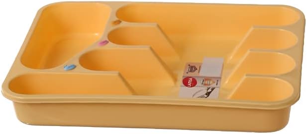 Lamsa Plast منظم معالق بلاستيك - 5 خانات - ‎HKQ - 056