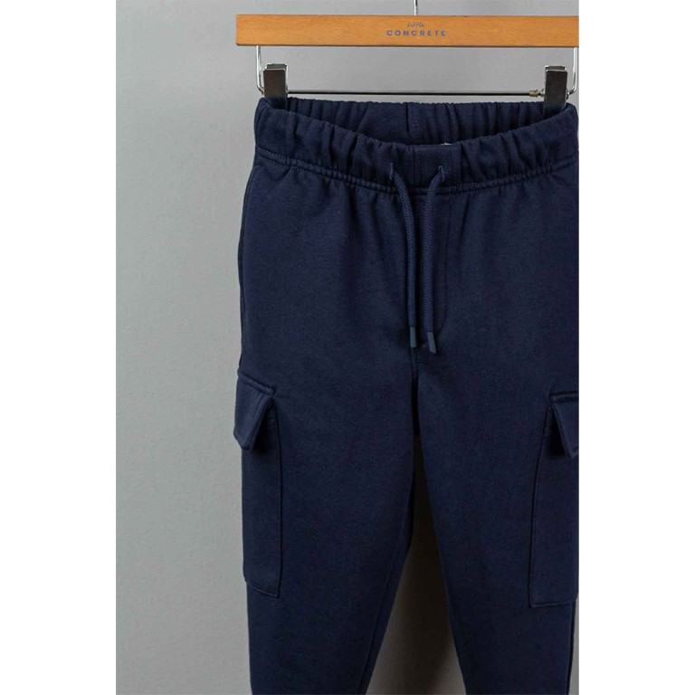 Concrete سويت بانتس رياضي اولادي - كحلي