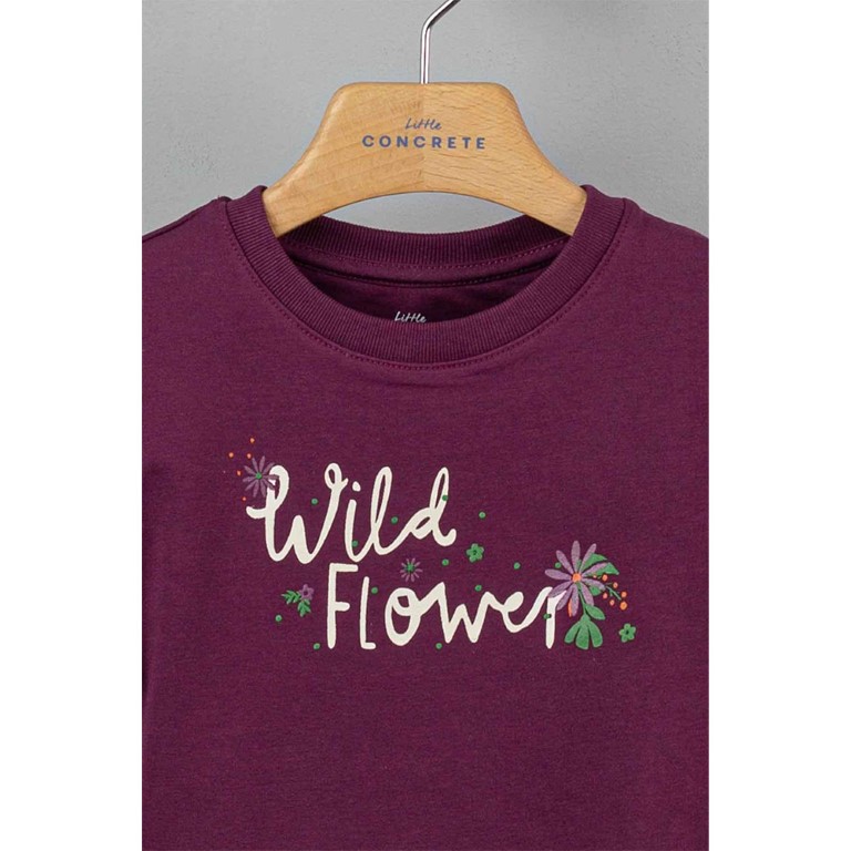 Concrete سويت شيرت بناتي - موف