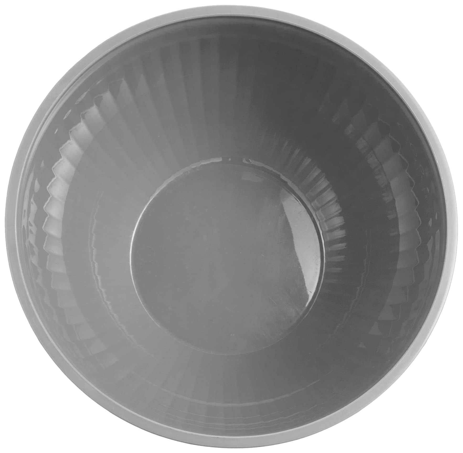 Bager بوله كبيره بلاستيك دائريه - 4 لتر - رمادي